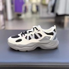 安踏PG老爹鞋加绒二棉鞋1休闲老爹鞋女秋冬新款运动鞋子122548840