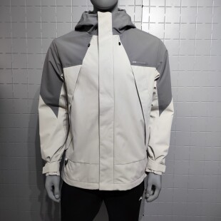 安踏冲锋衣两件套男加绒梭织外套防泼水5冬季 运动服152546605 新款