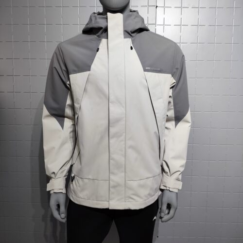 安踏冲锋衣两件套男加绒梭织外套防泼水5冬季新款运动服152546605