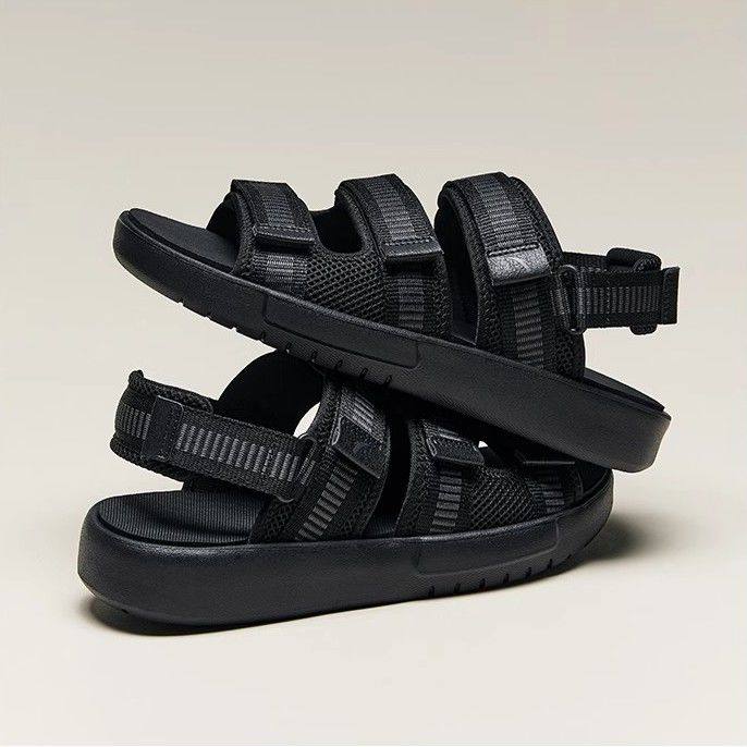 安踏凉鞋男款防滑透气夏季新款2外穿凉拖鞋沙滩鞋子正品112538508