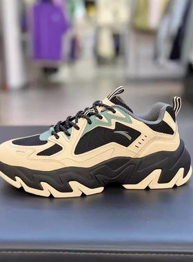 安踏磐石休闲鞋男加绒棉鞋老爹鞋陨石新款1潮流运动鞋子112548856