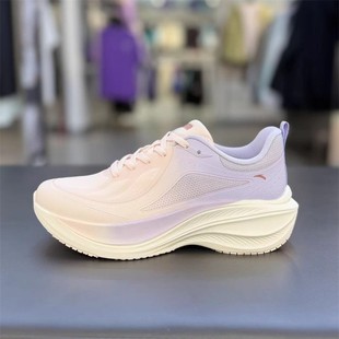 安踏叶子跑步鞋女2025秋季新款厚底2增高运动休闲鞋正品122545535