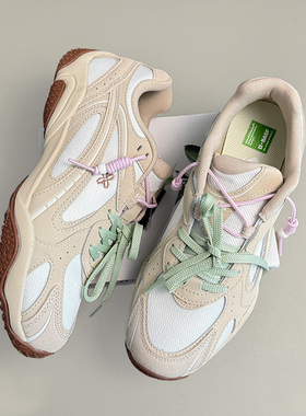 安踏可丽OUTDOO薄底轻质休闲鞋女5春季新款潮流运动鞋122628885