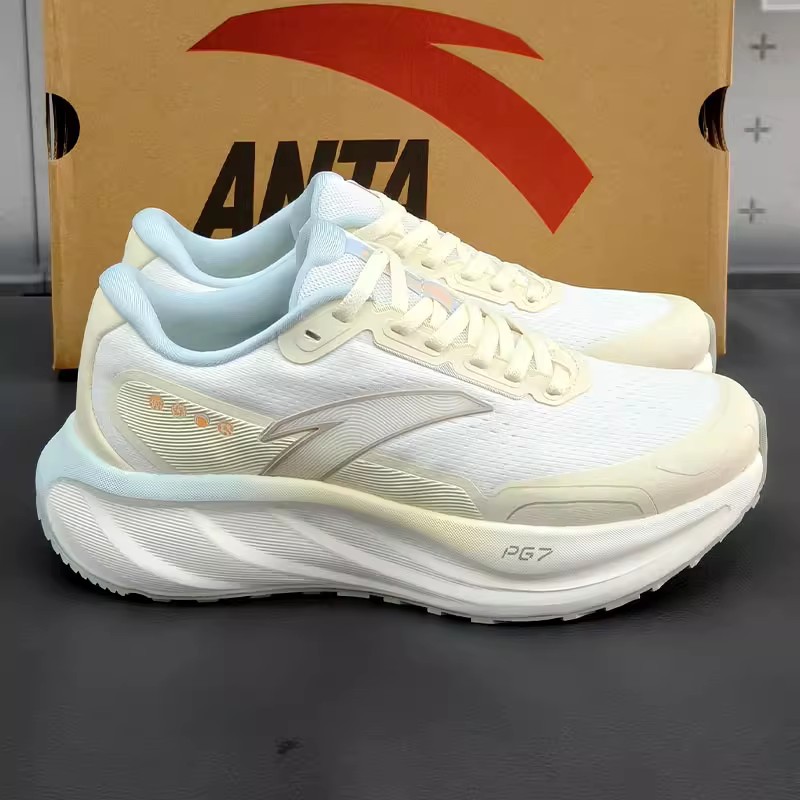安踏PG7旅步2.5运动鞋女新款缓震8休闲通勤慢跑鞋子正品122545545