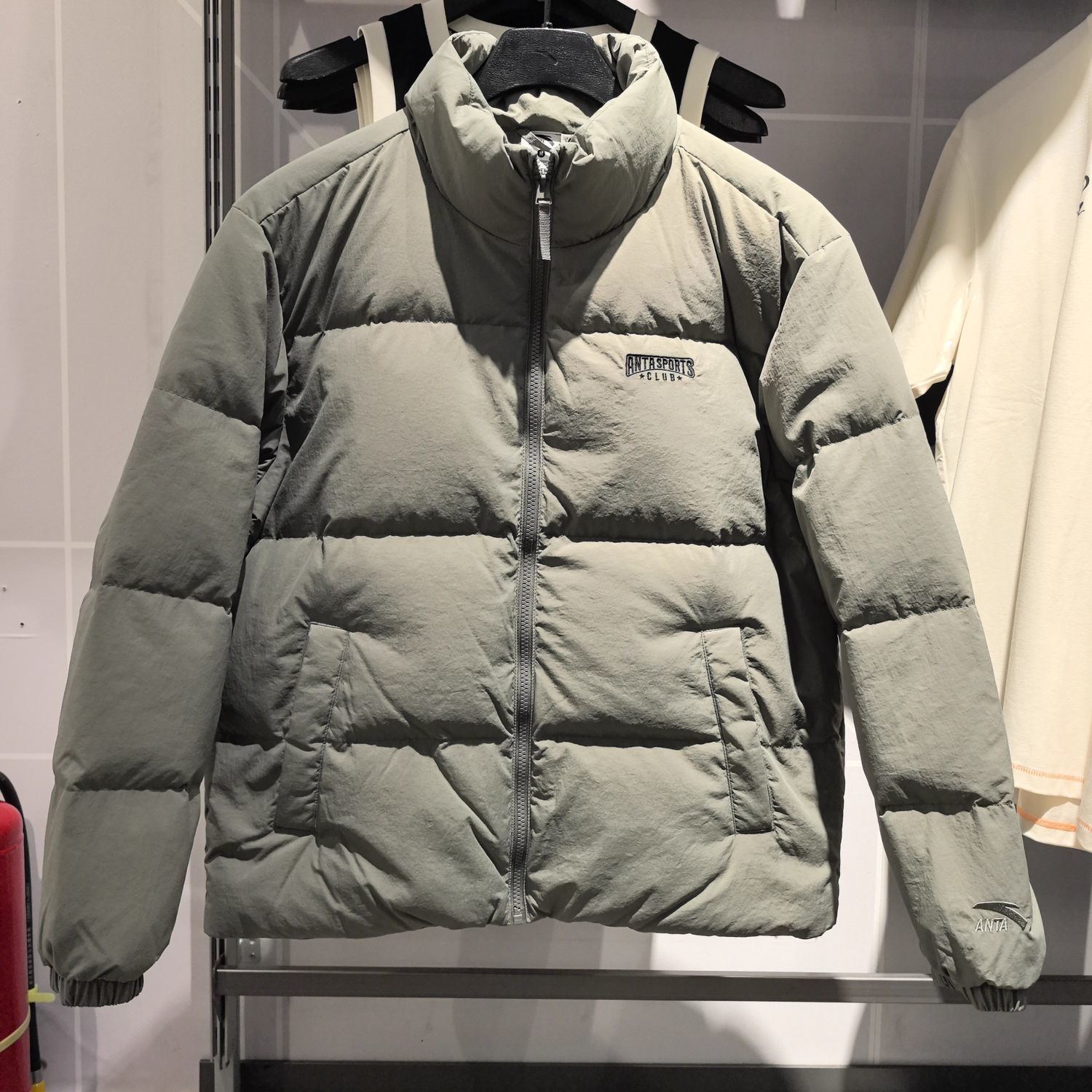 安踏羽绒服男立领冬季新款防泼水鸭绒1保暖面包服外套152548901N