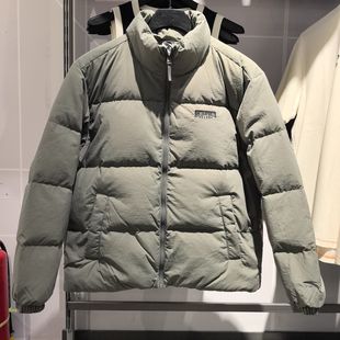 安踏羽绒服男立领冬季 防泼水鸭绒1保暖面包服外套152548901N 新款