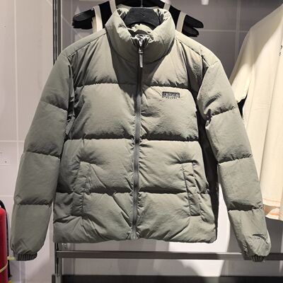 安踏羽绒服男立领冬季新款防泼水鸭绒1保暖面包服外套152548901N