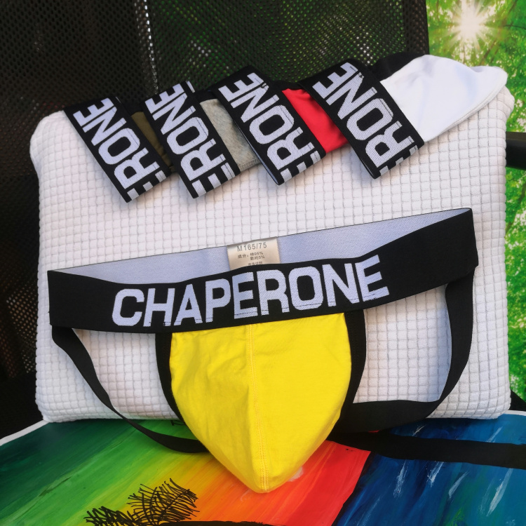 青年性感男土丁字裤 低腰情趣双丁内裤 纯棉提臀骚气个性运动t裤