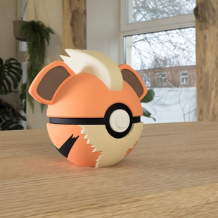 卡蒂狗 宠物精灵球 宝可梦 口袋怪兽 混世模玩工作室创意作品