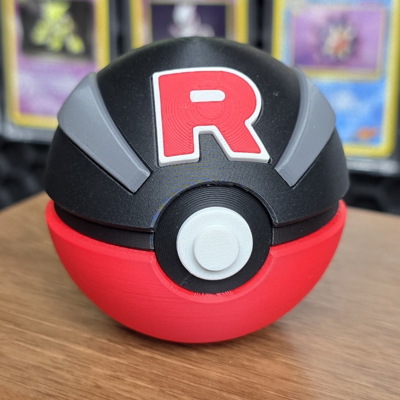 火箭队超级球 宠物精灵球 宝可梦 口袋怪兽 混世模玩工作室创意