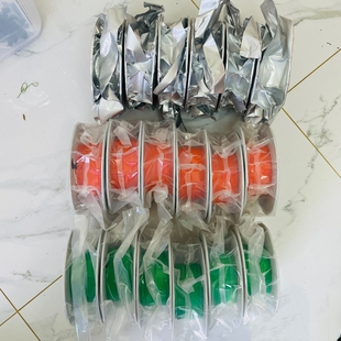 Bambu lab拓竹3D打印PLA Basic耗材250g原装正品全新绿橙白三色