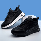 轻便舒适百搭运动鞋 潮男鞋 男 皮面保暖男士 休闲鞋 2025秋冬新款 潮鞋
