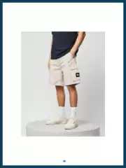 Weekend Offender Work Shorts Casual Off-White Mascia (Original Price ¥498)