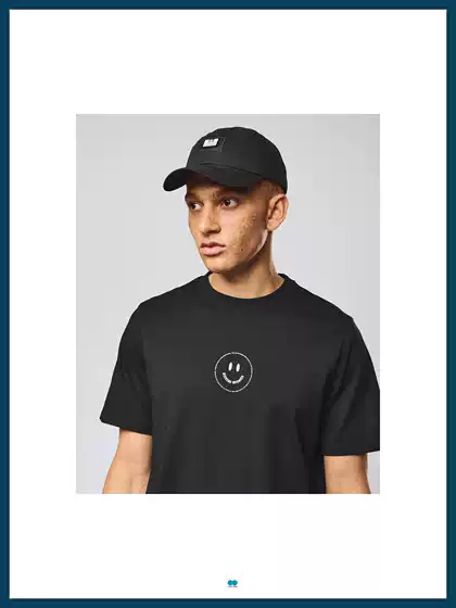 Weekend Offender Classic Black Baseball Cap Louis (Original Price ¥298)