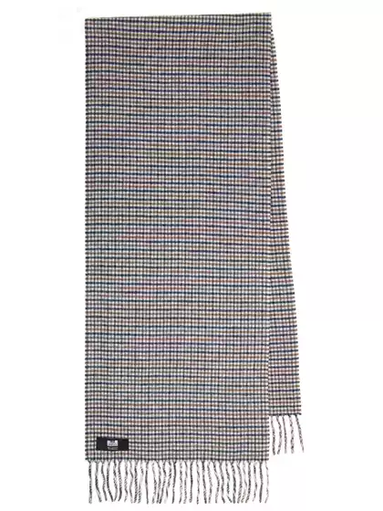 WEEKEND OFFENDER Cashmere Blend Classic British Plaid Scarf