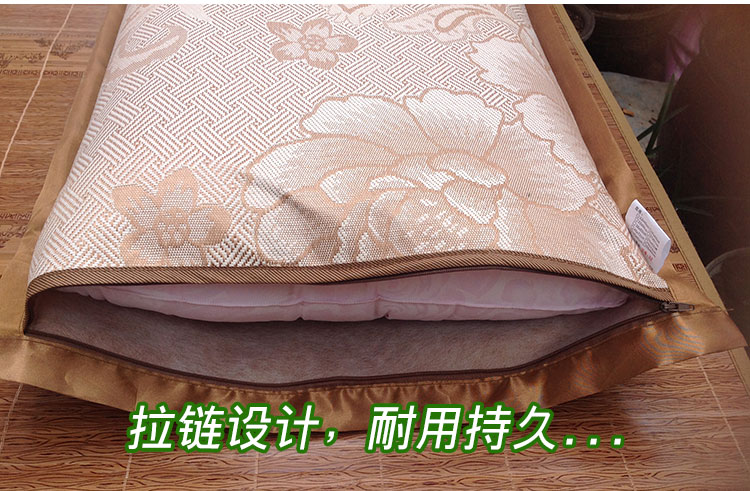 夏天单双人枕套夏季凉席竹席藤席加长枕头套枕席片1.2/1.5米1.8m