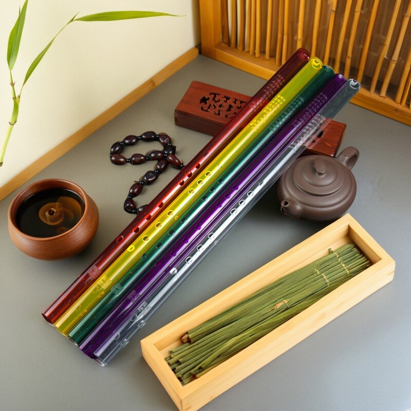 铁心迪乐器/新品/水晶箫/洞箫/打折送包/六孔八孔/G调箫/非紫竹萧