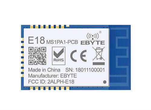 E18-MS1PA1-PCB Zigbee CC2530F256 PA 2.4G CC2592板载天线 2.4G