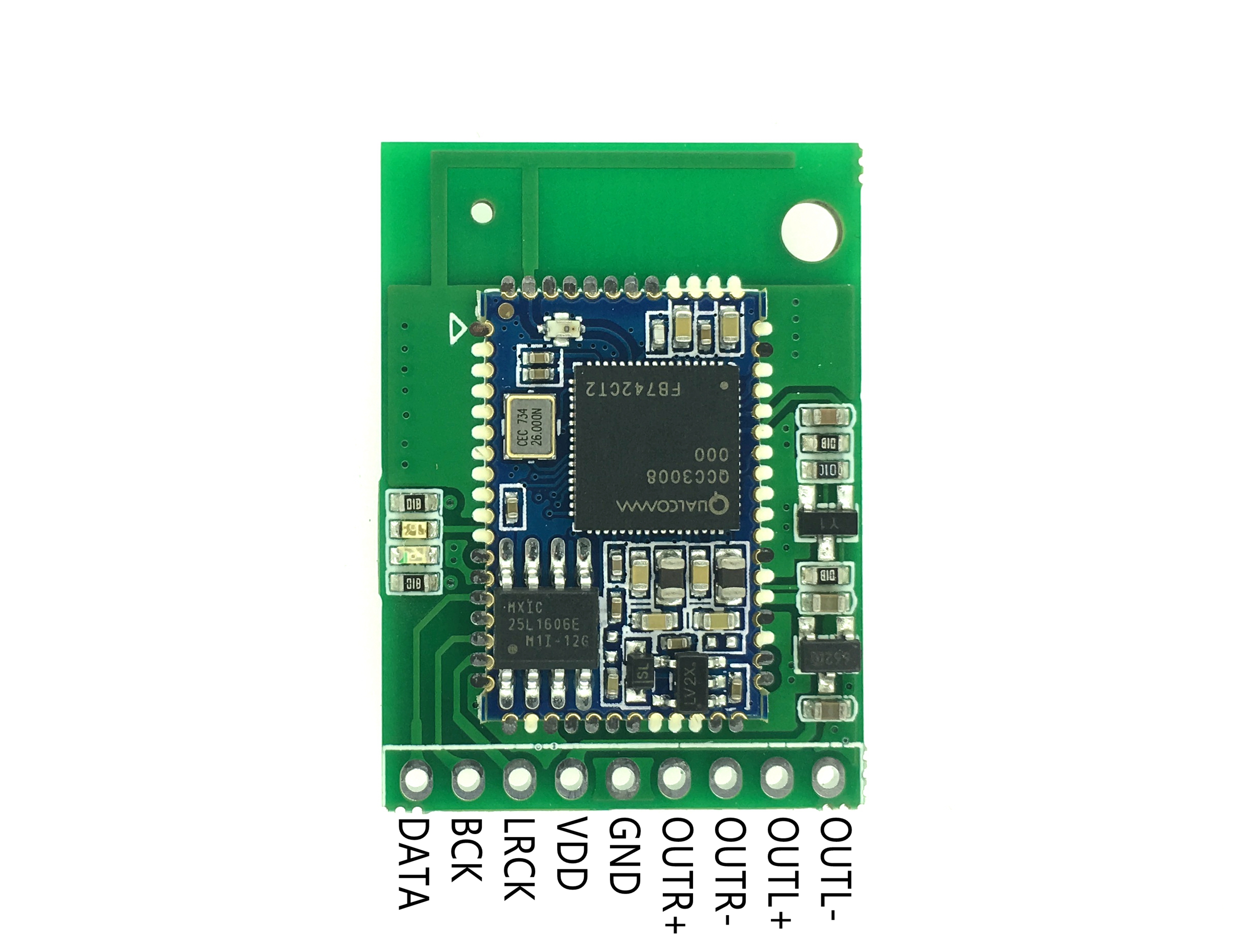QCC3008开发板/开发资料/调试板/演示板/仿真板/蓝牙5.0
