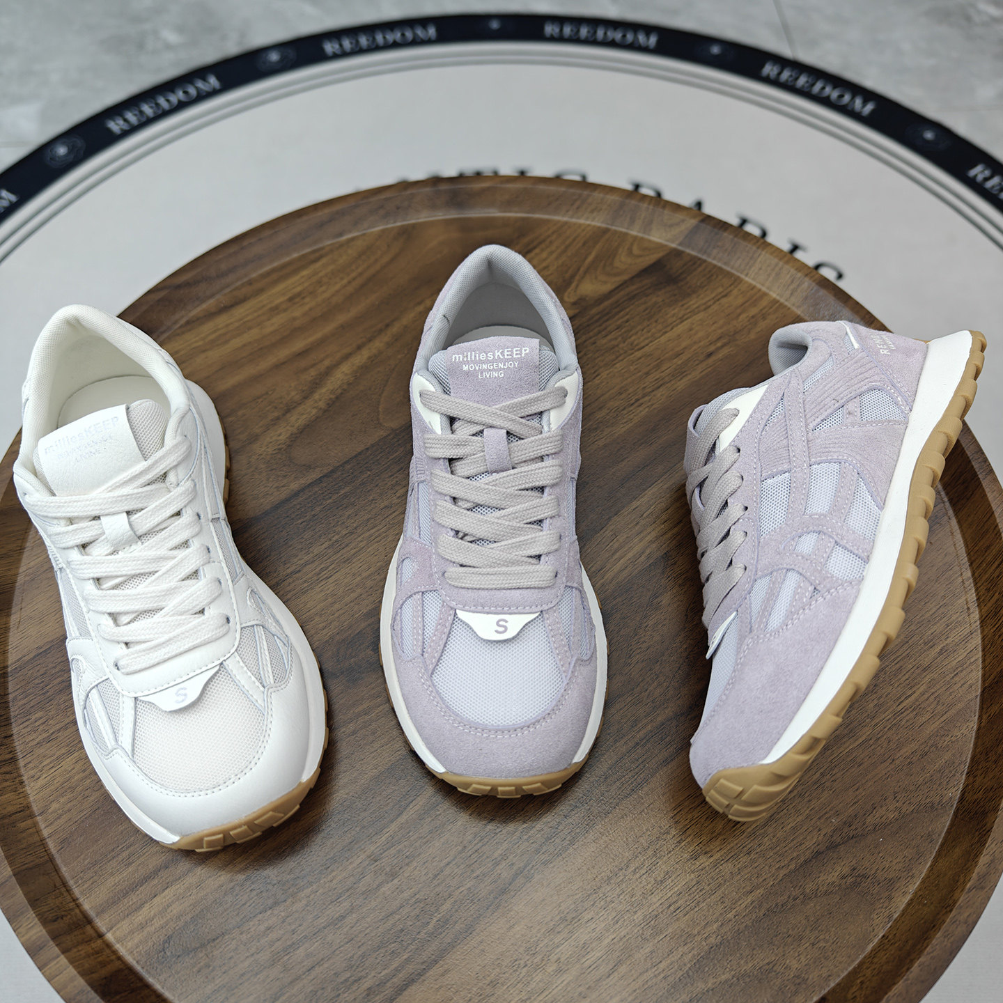 厚底网面系带老爹鞋女2026新款爆款德训鞋透气增高休闲运动阿甘鞋