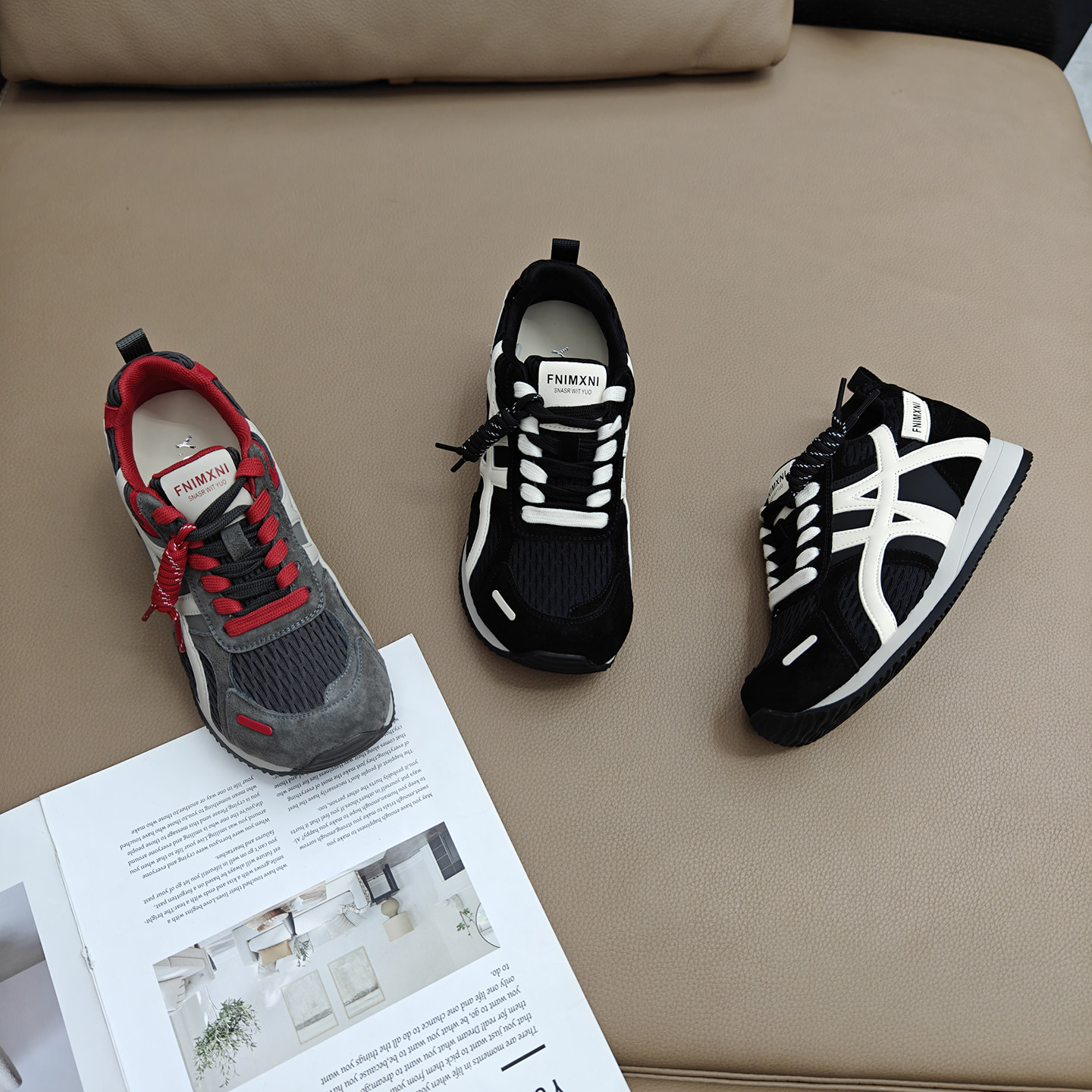 平底防滑百搭阿甘鞋女2025新款复古时尚百搭运动德训不累脚休闲鞋,女鞋,时尚休闲鞋,淘宝优惠券,粉丝福利购,淘宝优惠卷