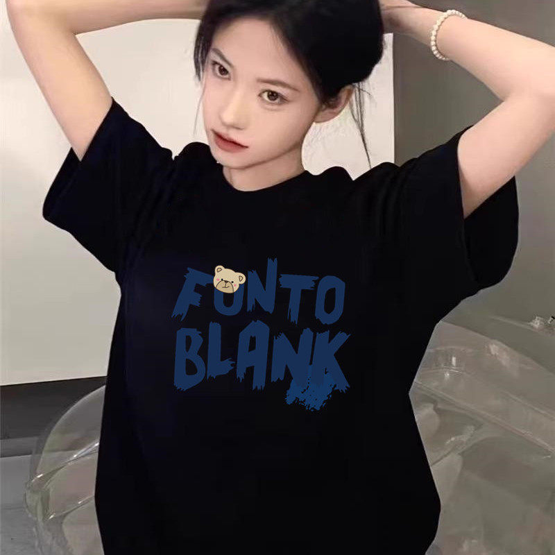 oversize大码欧美高街女短袖t恤宽松ins潮嘻哈半袖情侣独特上衣服