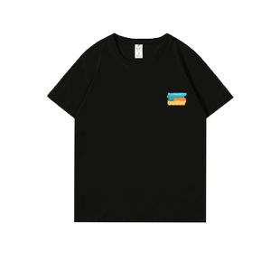 盐系宽松街头印花短袖T恤女oversize百搭情侣tee别致设计感上衣夏