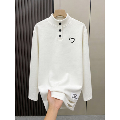 德绒内搭打底衫女冬外穿大码胖mm