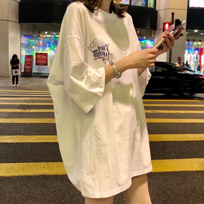 Öг¤¿îtÐôÅ®¶ÌÐäѧÉú¿íËɺ«°æulzzang°ëÐäÏÂÒÂʧ×ÙÅ®×°2018п