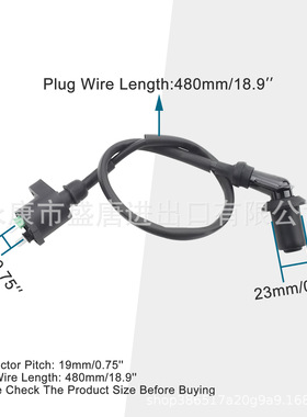 点火线圈适配GY650cc-150ccTaotaoKymco踏板车助力车卡丁车高压包