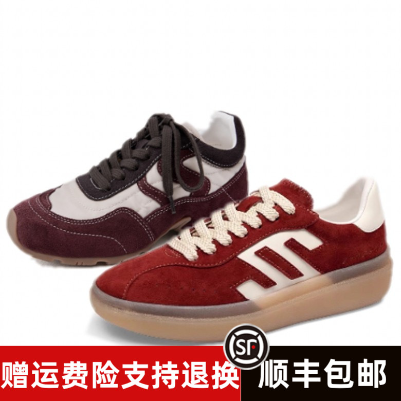 商场同款2025秋款增高德训鞋运动休闲鞋女ZA54147-31 ZA65592-30