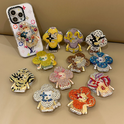 创意点钻VVAN卡通十二生肖磁吸气囊支架Magsafe强力吸附通用