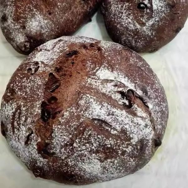 全麦新款可可巧克力面包 代餐 零食 欧式面包 代餐低脂 单个装