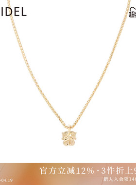 SNIDEL百搭两戴金属链条项链