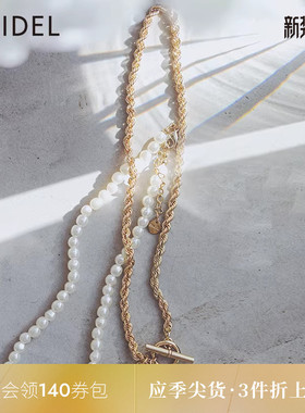 SNIDEL时尚复古金属项链