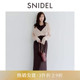 SNIDEL2025秋冬新品 两件套SWNO254192 简约挂脖连衣裙慵懒针织衫