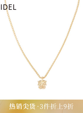 SNIDEL百搭两戴金属链条项链