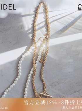 SNIDEL时尚复古金属项链