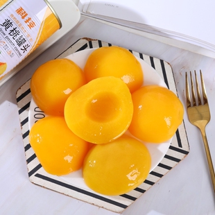 砀山科技黄桃罐头整箱425克12罐包邮正品糖水黄桃礼盒水果特产