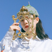 旋纹菱格花贝雷帽 鼹鼠手工精品针织设得兰羊毛编织艺术家帽子