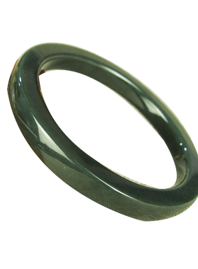 天然a货贵州翠女款玉镯子