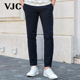 刺绣百搭休闲裤 VJC 通勤B24BP3520 男装 时尚 威杰思2025春季 新款