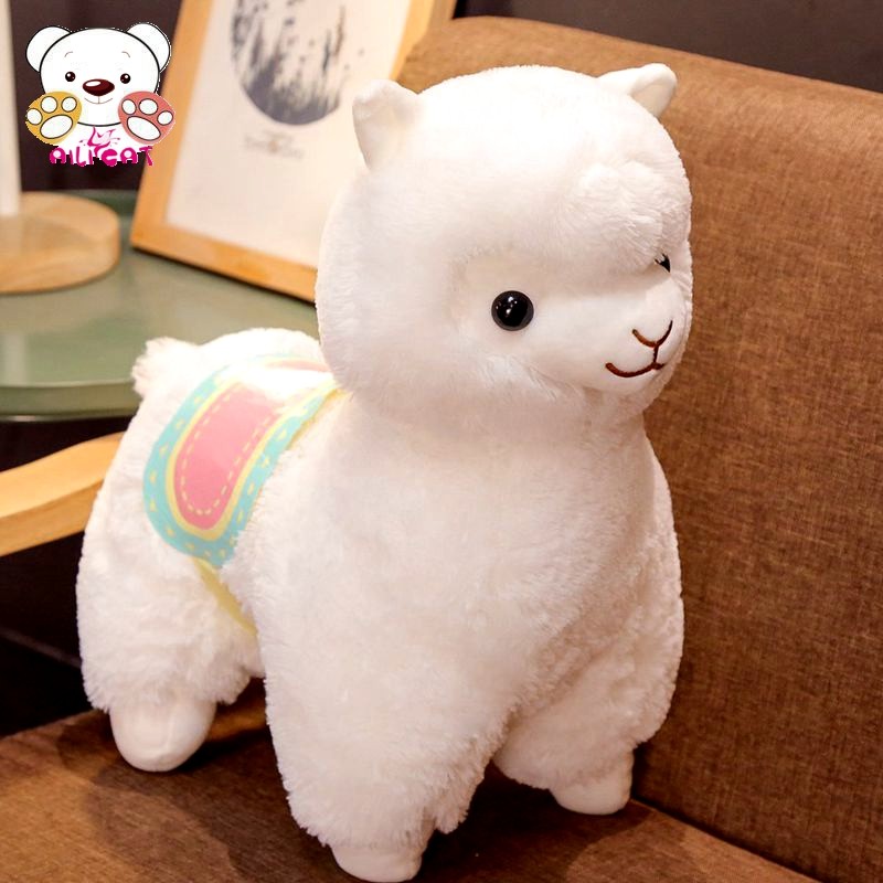 大号可爱羊驼公仔毛绒玩具抱枕男生款睡觉娃娃生日礼物玩偶草泥马