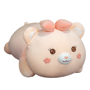 毛绒玩具趴趴熊大号抱抱熊玩偶小熊抱着睡觉的公仔超软长条抱枕