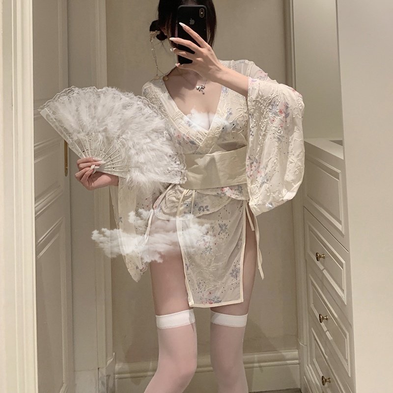 二次元甜美日系和服性感纯欲低胸侧开网红约会刺绣qqny制服睡衣,女士内衣/男士内衣/家居服,内衣配件,淘宝优惠券,粉丝福利购,淘宝优惠卷