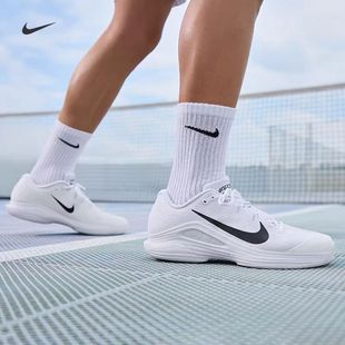 黑白经典 耐克NIKE FV5552 VAPOR 男硬地球场网球鞋 101 ZOOM