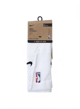 NIKE NBA精英袜缓震包裹护踝耐克男女篮球袜子 FZ3075-100
