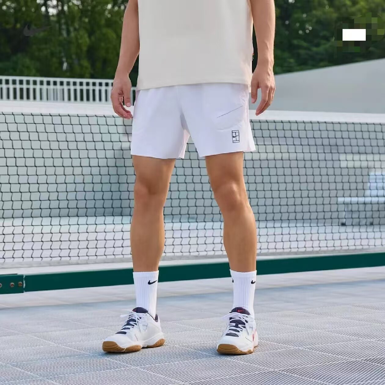 耐克Nike夏新款男子网球运动休闲舒适透气速干时尚短裤FZ6914-100