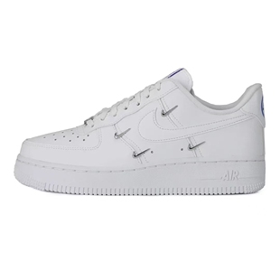CT1990 NIKE 100 白蓝空军一号板鞋 AF1四钩纯白 Air Force1