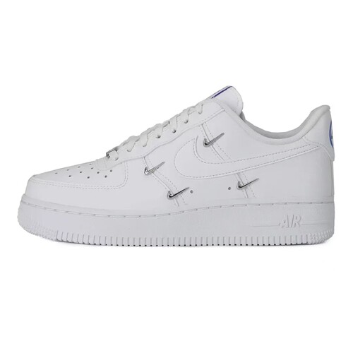 NIKE Air Force1 AF1四钩纯白 白蓝空军一号板鞋CT1990-100